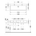 Duravit Vero Раковина 120х47 см, 2 отв., с переливом, цвет: белый. 0454120024