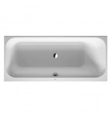 Duravit Happy D.2 Ванна акриловая  160х70x48см, прямоугольная .встраиваемая  версия , с наклоном для  спины справа, цвет: белый. 790100000000000,  7912210000001000,  700309000000000