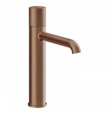 Gessi Habito Cesello Смеситель для раковины, 1 отв., без донного клапана, цвет: Copper Brushed PVD. 70406#708