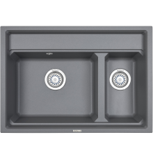 Мойка кухонная Granula Kitchen Space 7302, алюминиум
