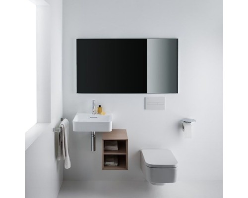 Laufen VAL Раковина 45х42х15.5 см, 1 отв., цвет: белый. 8.1528.1.000.104.1 Laufen VAL Раковина 45х42х15.5 см, 1 отв., цвет: белый. 8.1528.1.000.104.1