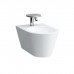 Laufen Kartell Биде подвесное 54.5х37х29см с 1 отв. под смеситель, без боковых отв, цвет: белый. 8.3033.1.000.302.1