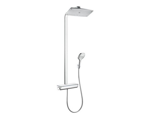 Hansgrohe Raindance Select 360 Showerpipe Душевая система, с верхним душем 36х19см, термостатический смеситель , с ручным душем, цвет: хром. 27112000 Hansgrohe Raindance Select 360 Showerpipe Душевая система, с верхним душем 36х19см, термостатический смеситель , с ручным душем, цвет: хром. 27112000