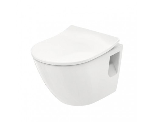 TOTO NC Унитаз подвесной 38x53x34см, безободковый, Tornado Flush, CeFiONtect, цвет: белый. CW762Y TOTO NC Унитаз подвесной 38x53x34см, безободковый, Tornado Flush, CeFiONtect, цвет: белый. CW762Y