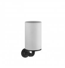 Gessi Venti20 Стакан подвесной, цвет: белый, фурнитура черный матовый. 65407#299