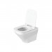 Duravit DuraStyle Сиденье для унитаза, петли: нерж. сталь, с микролифтом, цвет: белый. 0063790000