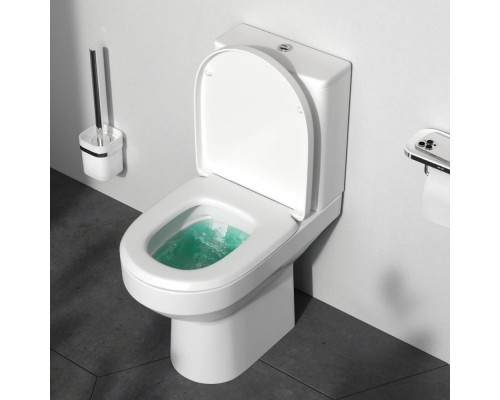 C708600WH Напольный унитаз-компакт безободковый FlashClean, без сиденья C708600WH Напольный унитаз-компакт безободковый FlashClean, без сиденья