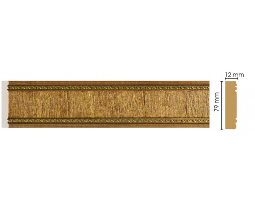 Молдинг DECOMASTER 150-4 (80*12*2400мм) Молдинг DECOMASTER 150-4 (80*12*2400мм)