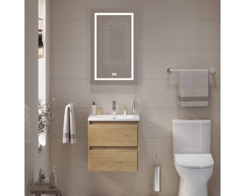 Мебель для ванной комнаты BelBagno Kraft 39 50 rovere nebrasca nature, раковина BB-8099-3-50 Мебель для ванной комнаты BelBagno Kraft 39 50 rovere nebrasca nature, раковина BB-8099-3-50