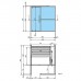 Effegibi Logica H Filo Сауна 214x250х217см, угловая DX, цвет: Soft Sand. LO 31 01 0007