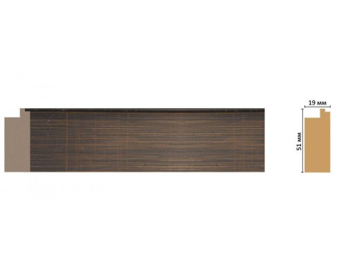 Багет DECOMASTER FM15-1 (51*19*2850мм)