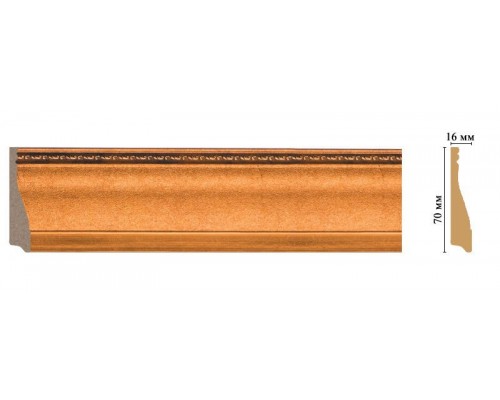 Плинтус напольный DECOMASTER 193-1223 (70*16*2400мм) Плинтус напольный DECOMASTER 193-1223 (70*16*2400мм)