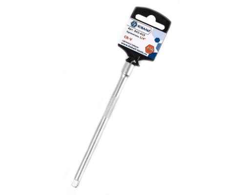 Удлинитель КОБАЛЬТ 1/4", 150 мм Cr-v (1шт.) подвес