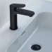 Duravit Wave Смеситель для раковины, 1 отв., с донным клапаном, цвет: черный матовый. WA1020001046