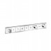 Hansgrohe RainSelect Смеситель для душа, термостатический, 5 источника, СМ, внешняя часть, цвет: хром/белый. 15358400