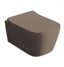 Artceram A16 Унитаз подвесной Reel 36х52 см, Saniglaze, цвет: matera. ASV006 41 00