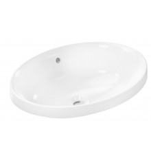 HG 60 156 450 Xuniva D Раковина встраиваемая 550х400, с переливом, белый 60156450