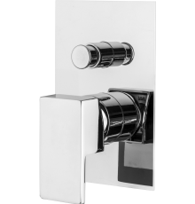 Встраиваемый смеситель для душа и ванны Plumberia Selection Tag TG1001CR С ВНУТРЕННЕЙ ЧАСТЬЮ, хром