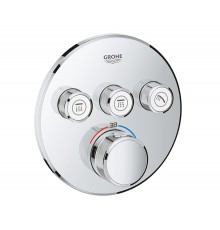 Grohe 29 121 000 Grohtherm SmartControl Термостат для 3х потребителей (внешняя монт. часть) 29121000Gr
