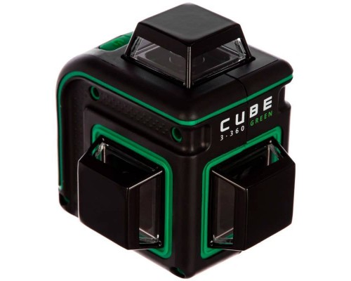 Уровень лазерный ADA CUBE 3-360 GREEN Basic Edition Уровень лазерный ADA CUBE 3-360 GREEN Basic Edition