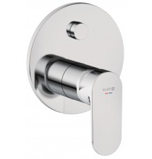 Kludi 327590575 X1 встраиваемый смеситель для ванны и душа, хром 327590575