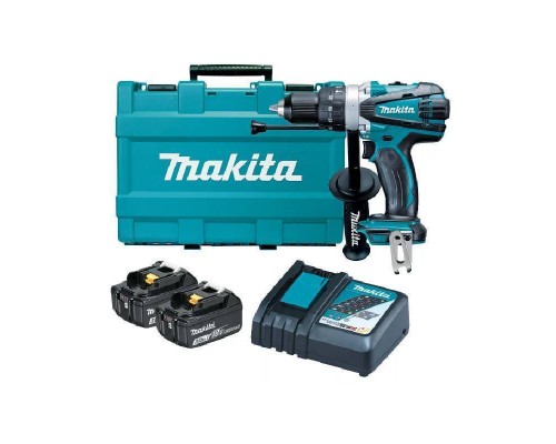 Шуруповерт аккумуляторный Makita DHP458RFE