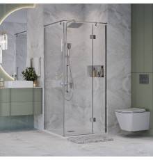 Душевой уголок Niagara Nova NG-6632-34 100x100, профиль хром, стекло прозрачное
