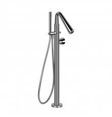 Gessi Cono Смеситель для ванны, напольный, с ручным душем и шлангом 1500 мм, внешняя часть, цвет: хром. 45028#031