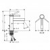 Hansgrohe Finoris Смеситель для раковины, 1 отв., с донным клапаном, цвет: хром. 76020000