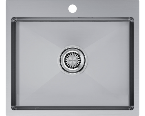Мойка кухонная Paulmark Velten PM805951-BS брашированная нержавеющая сталь