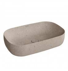 Kerama Marazzi Magica  Раковина накладная, 64.5х42см., без отв., цвет: бежевый камень. MA.wb.65\STB