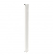 Трубчатый радиатор ТЕПЛОФОРТ ТР2180 ТВ, 4 секции, нижнее подключение ½”, белый глянец 200123