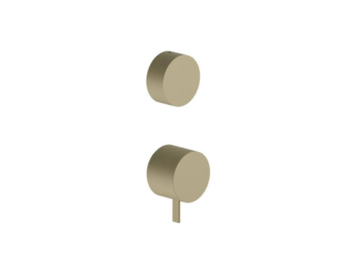 Fantini AF/21 Встраиваемый смеситель для душа, цвет: Matt British Gold PVD. 27 P6 A587B
