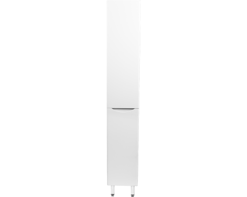 Шкаф-пенал Style Line Бергамо Люкс Plus 30 L с бельевой корзиной, антискрейтч белый Шкаф-пенал Style Line Бергамо Люкс Plus 30 L с бельевой корзиной, антискрейтч белый