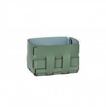 Colombo Adj Корзинка Mini Bottega, 12x19H13 см , цвет: эвкалипт/небесный. BADJ1012-6050