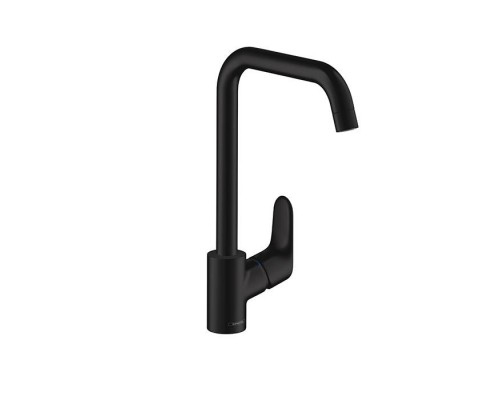 Hansgrohe Focus Кухонный смеситель для кухни, 260, однорычажный, цвет: черный матовый. 31820670 Hansgrohe Focus Кухонный смеситель для кухни, 260, однорычажный, цвет: черный матовый. 31820670