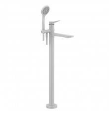 Gessi Rilievo Смесителя для ванны, напольнный, с душевой лейкой, цвет: White CN. 59131#279