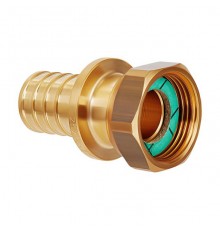 Переход Hoobs с накидной гайкой на плоское уп. 25x3.5-G3/4 . HB-PEXNG-253534