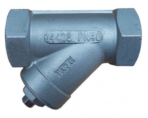 Фильтр сетчатый Danfoss Y666 Ду8 Ру40 Rp1 1/2 с внутренней резьбой. 149B5277 Фильтр сетчатый Danfoss Y666 Ду8 Ру40 Rp1 1/2 с внутренней резьбой. 149B5277