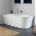 Duravit No.1 Ванна 170х100см., встраиваемая, вариант левый, цвет: белый. 700581000000000