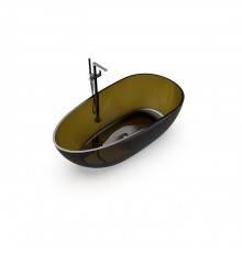 Knief EGG Shape Ванна отдельностоящая 170x85x54см., из полимерного материала, цвет: Pyrit # 030. 70002030