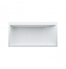 Laufen Kartell Ванна 170x86x44см, встраиваемая, угловая, SX, с слив-переливом, с подсветкой, материал: композит, цвет: белый. 2.2433.1.000.616.1