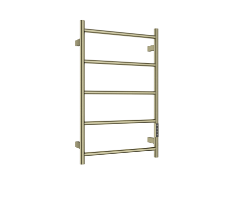 AQM3125BG Полотенцесушитель электрический 738475 c терморегуляторм, цвет: золото шлифованное AQM3125BG