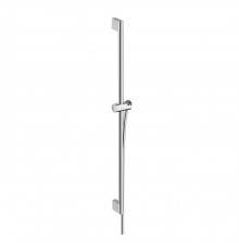 Hansgrohe Unica Душевая штанга Pulsify S 90 см со слайдером с кнопкой и шлангом, цвет: хром. 24401000