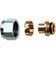 Фитинги цанговые Концовка для пластиковых труб, 20х2 евроконус 3/4 FAR FC 6075 825848