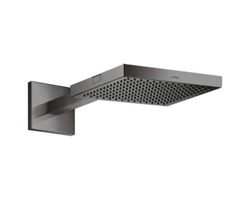 Axor Shower Верхний душ 24x24см., с настенным держателем 41.1-45.8см., цвет: полированный черный хром. 10925330 Axor Shower Верхний душ 24x24см., с настенным держателем 41.1-45.8см., цвет: полированный черный хром. 10925330