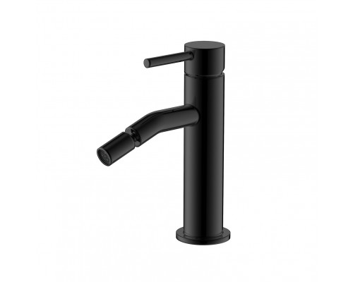 AQM6216MB Siena Смеситель для биде, гладкий, подводка ½ черный матовый AQM6216MB