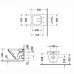 Duravit DuraStyle Комплект: подвесной унитаз Rimless 255109 37х54см.+ сиденье с автоматическим закрыванием 006739. 45510900A1 (255109+006379)