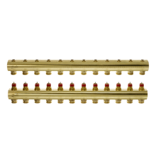 Комплект коллекторов Danfoss FHF-12 для 12 контуров. 088U0512