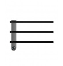 AQM3113GM Полотенцесушитель электрический 520384 c терморегуляторм, цвет: металл. AQM3113GM